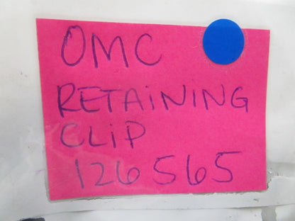 *NEW OEM* (LOT OF 2) 0810 OMC Johnson Evinrude Retaining Clip 126565 0126565