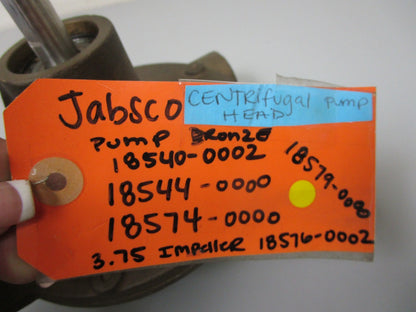*NEW OEM* 0720 Jabsco 1¼" NPT Bronze Centrifugal Pump Head Assembly 18540-0002
