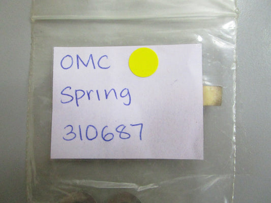 *NEW OEM* (LOT OF 2) 0810 OMC Johnson Evinrude Spring 310687 0310687
