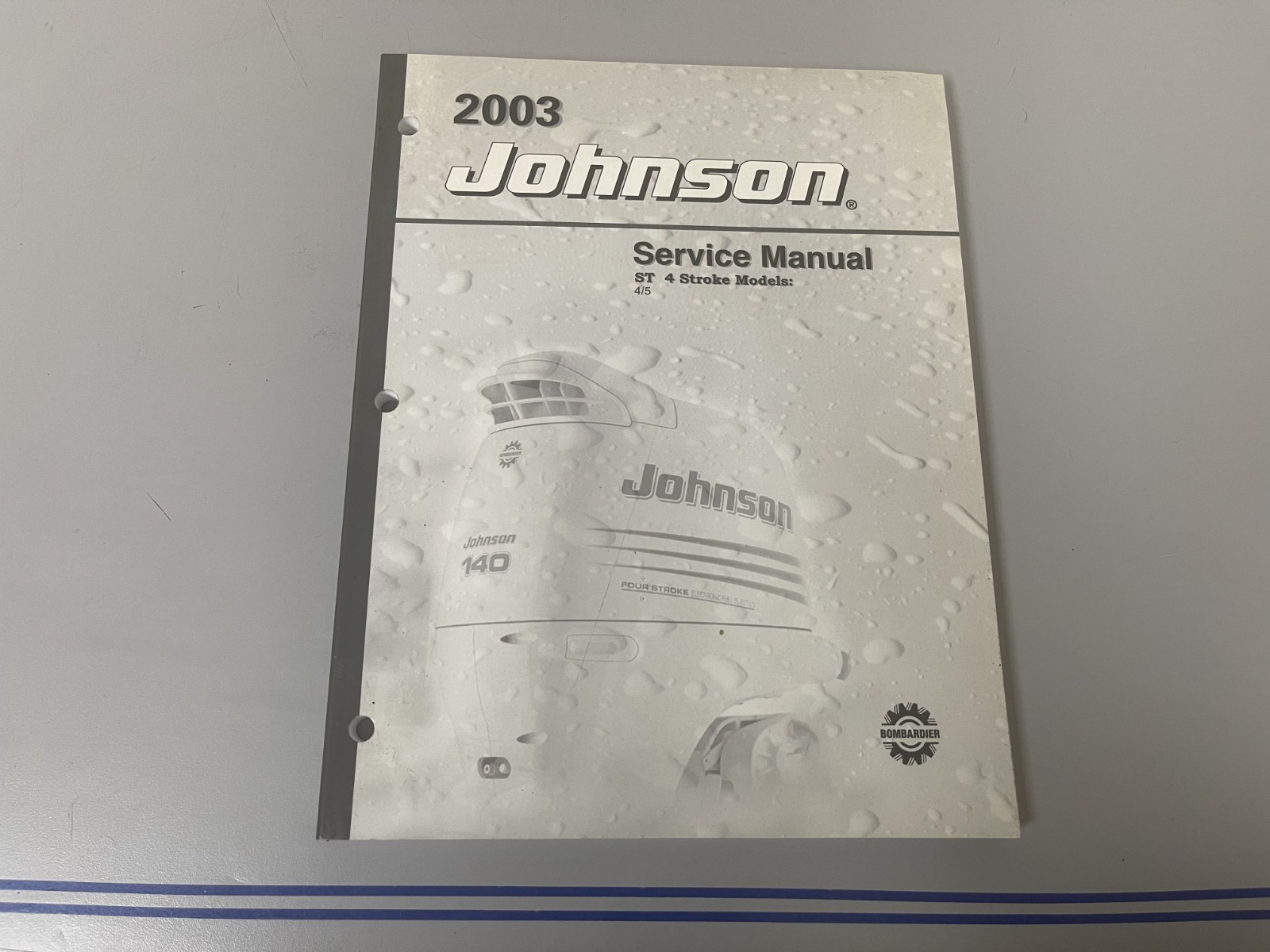 *NEW OEM* 0670 Johnson Evinrude Four Stroke 4-5 HP Service Manual 5005472