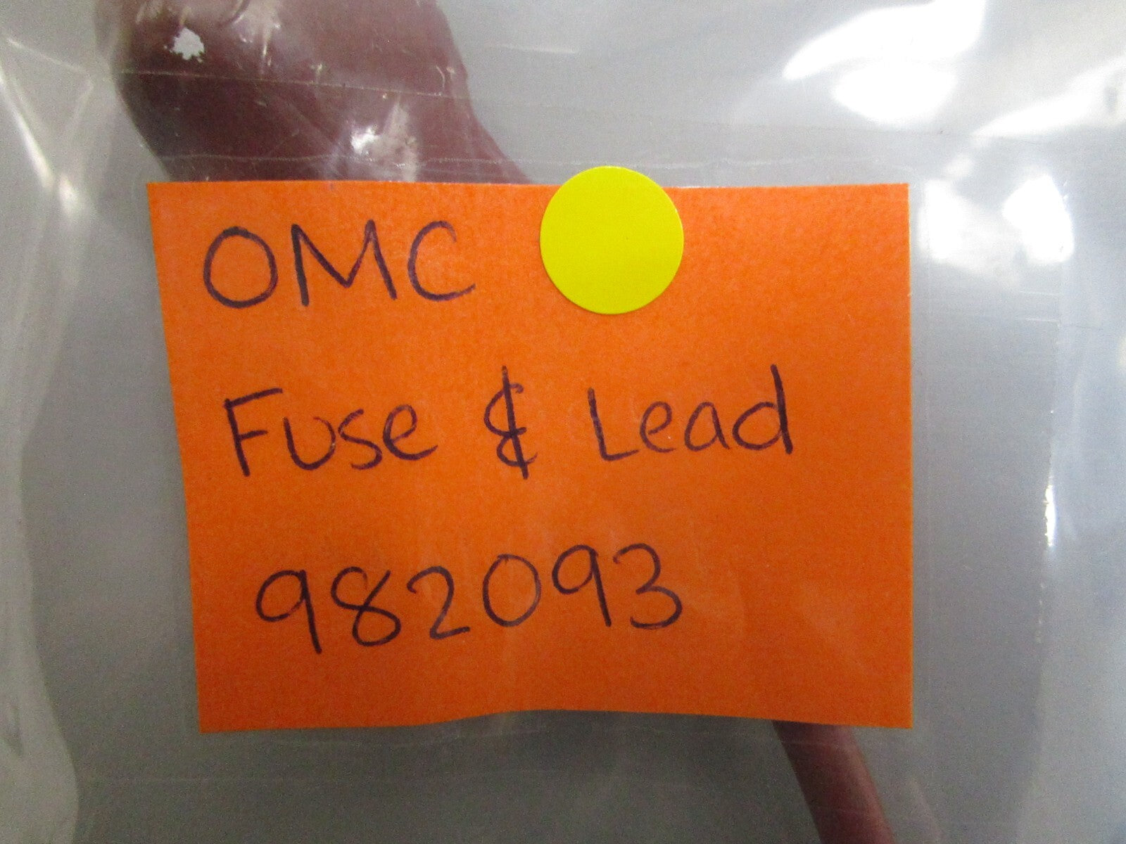 *NEW OEM* 0810 OMC Johnson Evinrude Fuse & Lead 982093 0982093