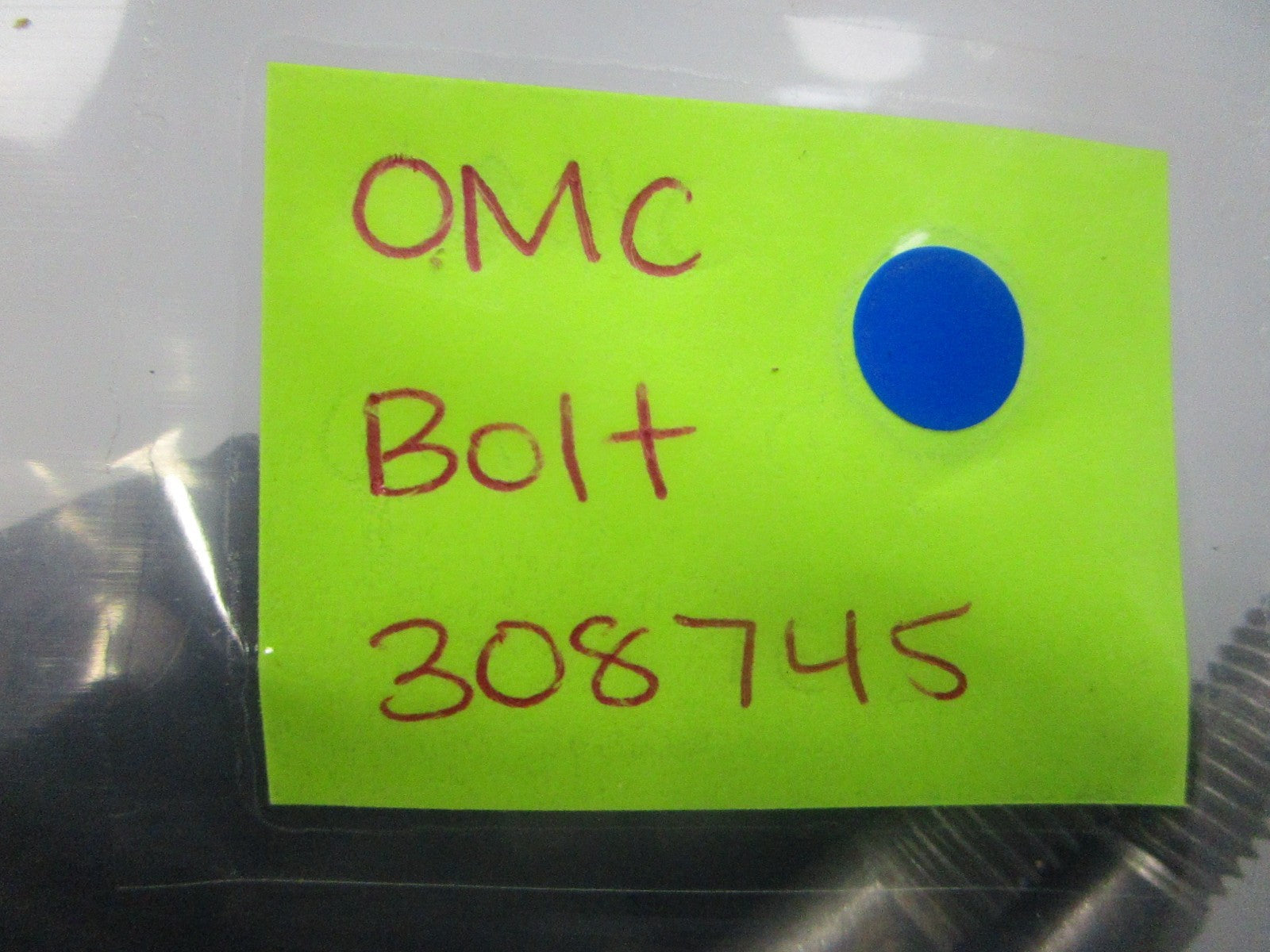 NEW OEM (LOT OF 2) 308745 0308745 OMC Johnson Evinrude Bolt 0810