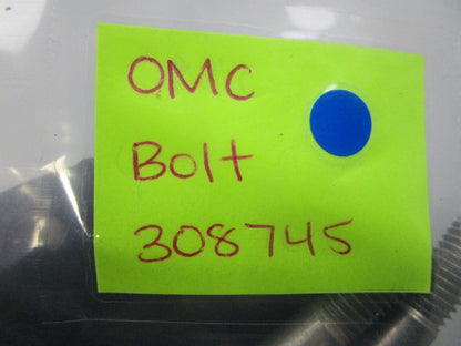 NEW OEM (LOT OF 2) 308745 0308745 OMC Johnson Evinrude Bolt 0810