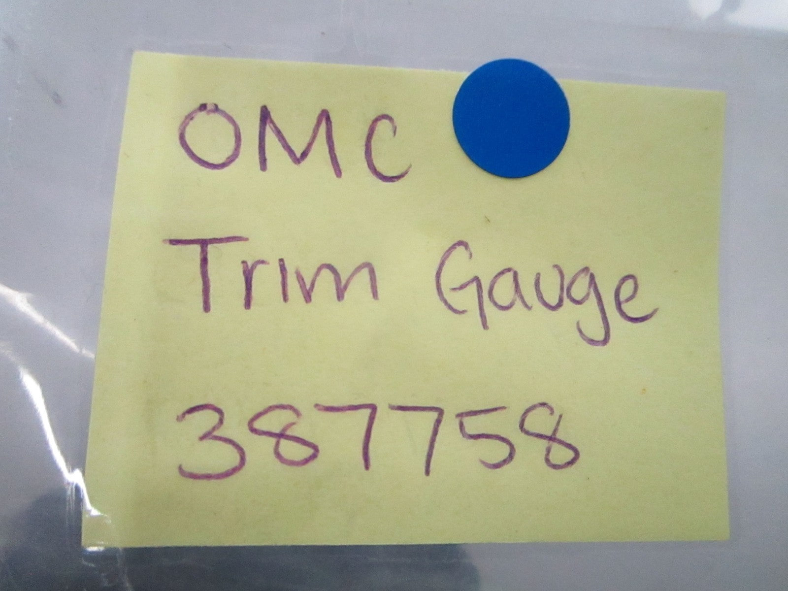 *NEW OEM* 0810 OMC Johnson Evinrude Trim Gauge 387758 0387758