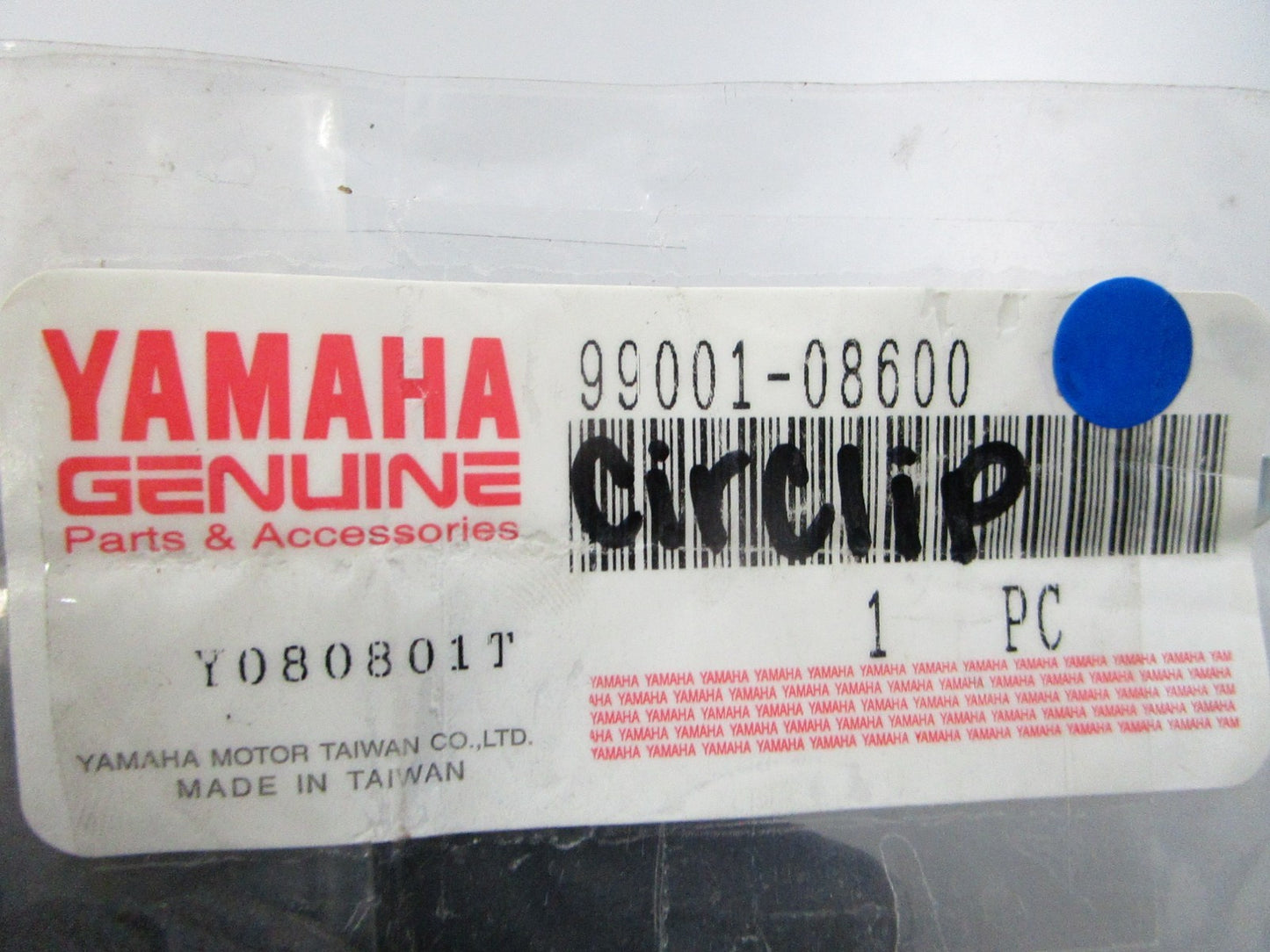 *NEW OEM* 0810 Yamaha Circlip 99001-08600