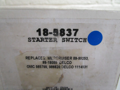 *NEW* 0810 Sierra Starter Switch 18-5837 Replaces: Mercruiser 89-99253
