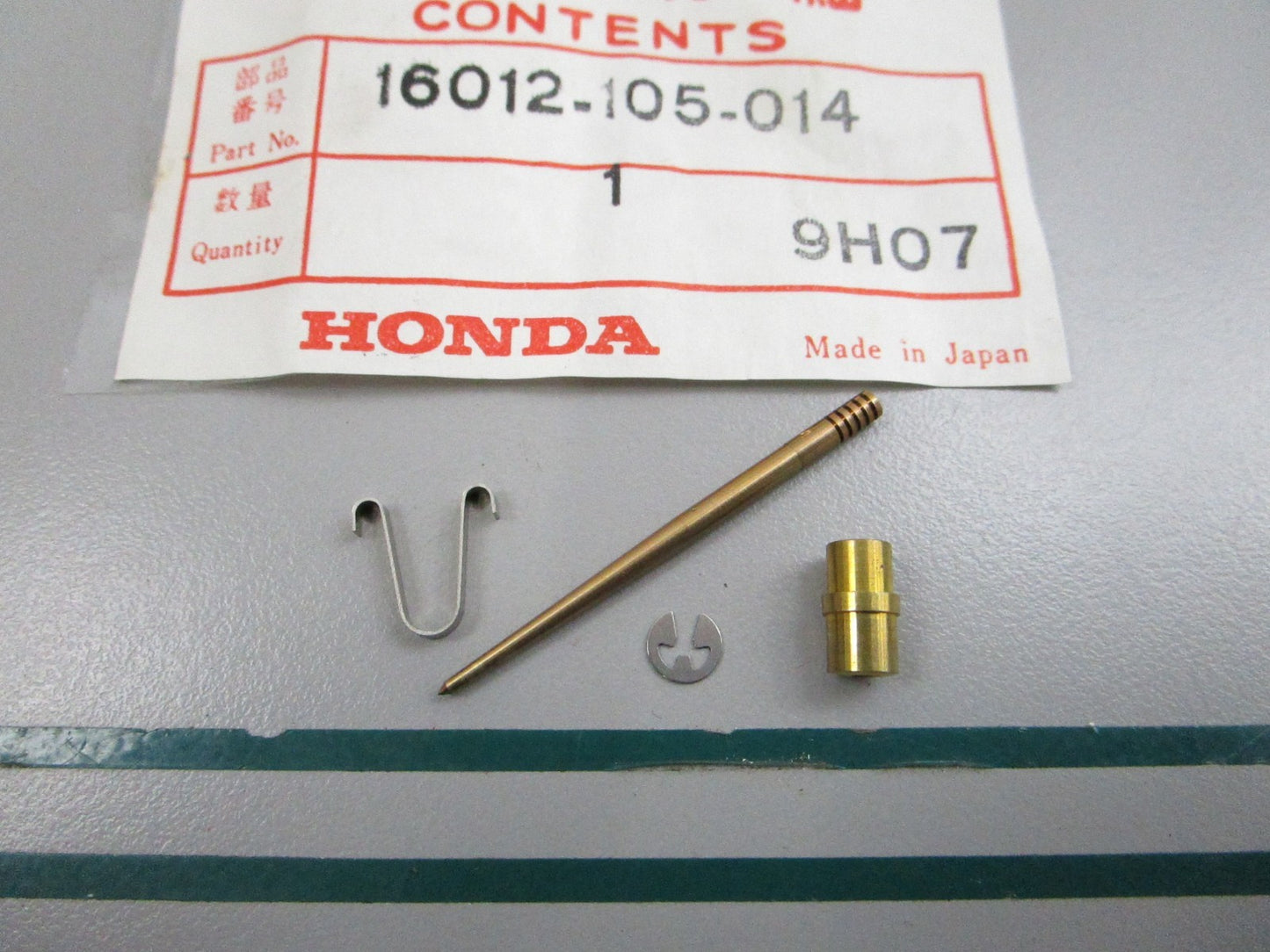 NEW OEM 16012-105-014 Honda Carburetor Jet Needle Set 0810