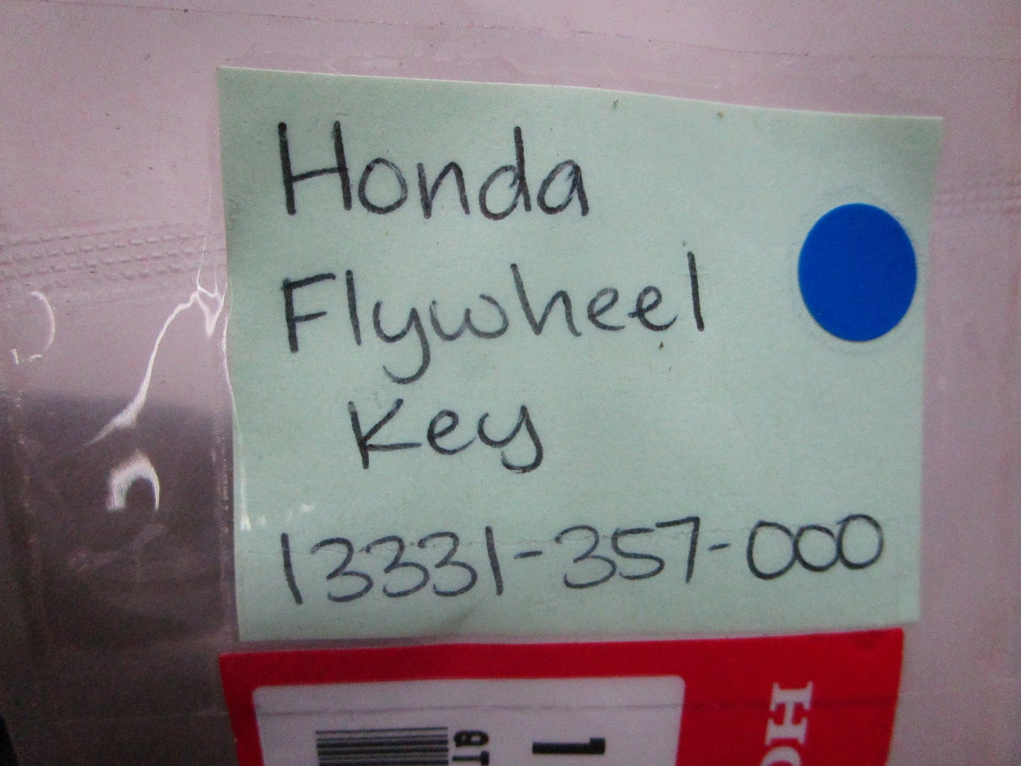 *NEW OEM* 0810 Honda Flywheel Key 13331-357-000