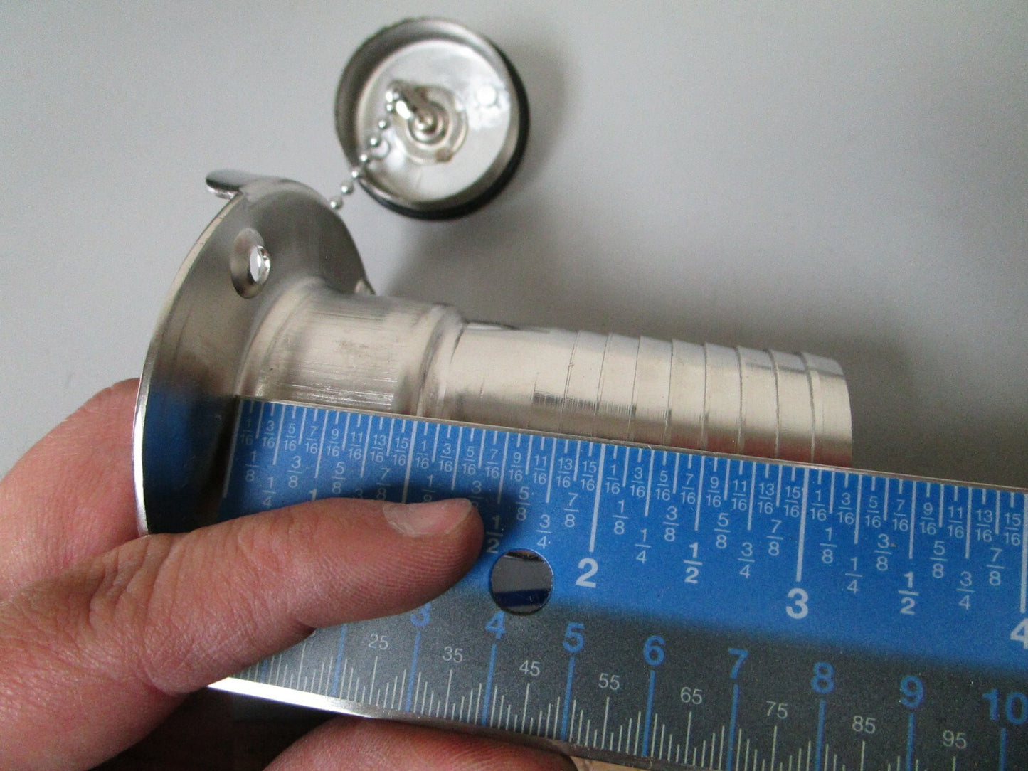 *NEW OEM* 0720 Attwood Gas Deck Fill & Cap 1 ½" Hose