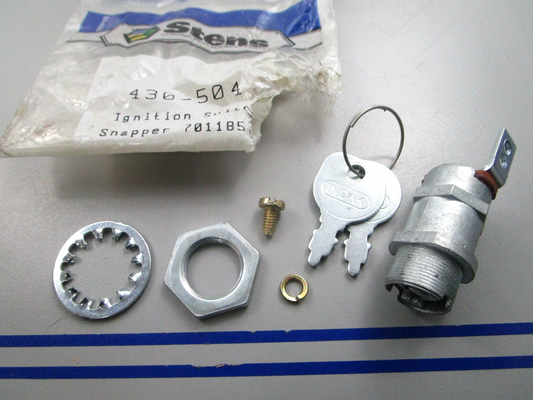 NEW Stens 430-504 Ignition Switch Replaces: 7011853 0810