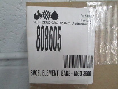 *NEW OEM* 0820 Wolf Sub-Zero Oven Bake Element 808605