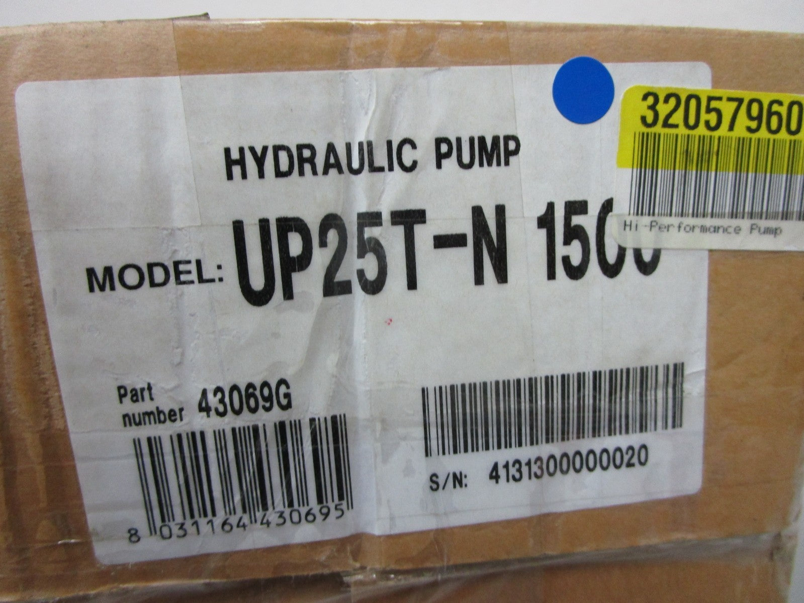 *NEW OEM* 0720 UFlex Mercury Tilt Mount Helm Hydraulic Pump UP25T-N 1500