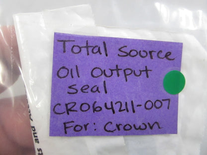 NEW CR064211-007 For: Crown Total Source Oil Output Seal 0810