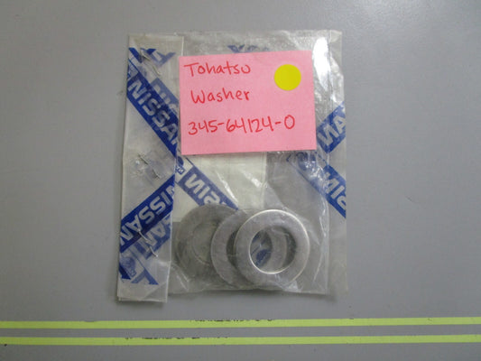 *NEW OEM* (LOT OF 3) 0810 Tohatsu Washer 345-64124-0