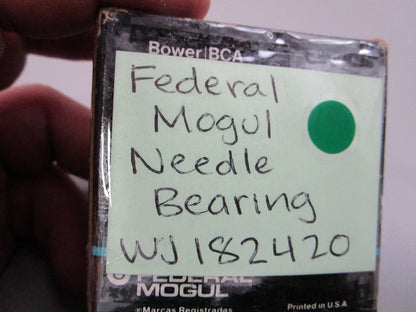 NEW OEM WJ182420 Federal Mogul Needle Bearing 0810