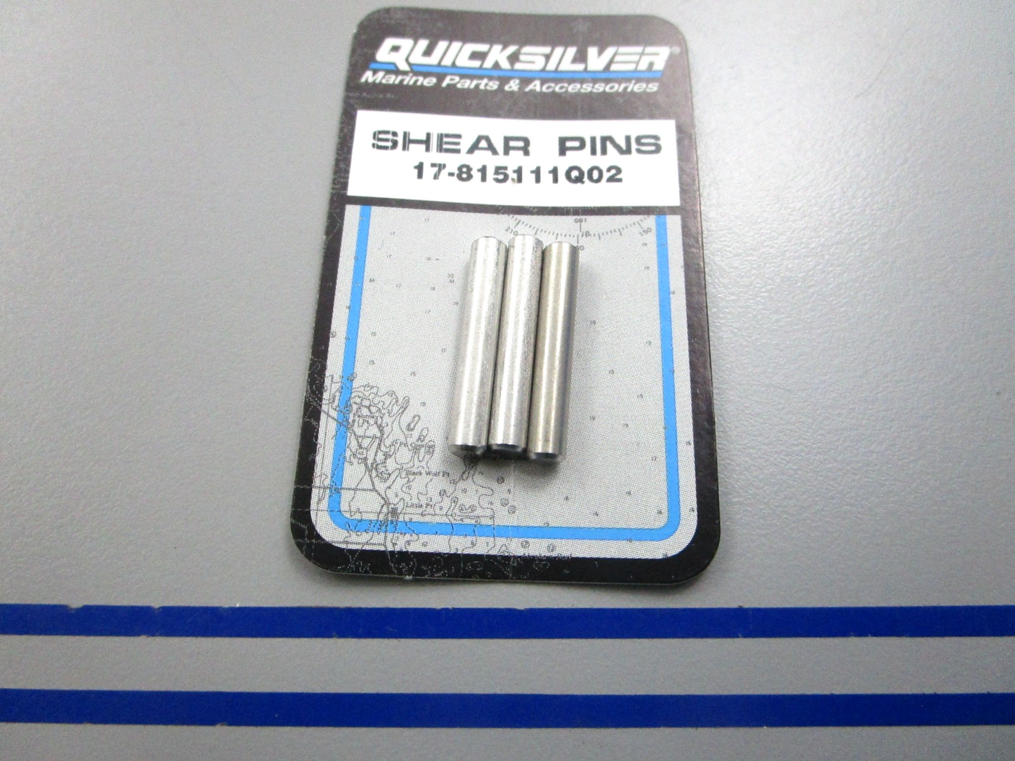NEW OEM 17-815111Q02 Mercury Quicksilver 3 Shear Pin Kit 0810