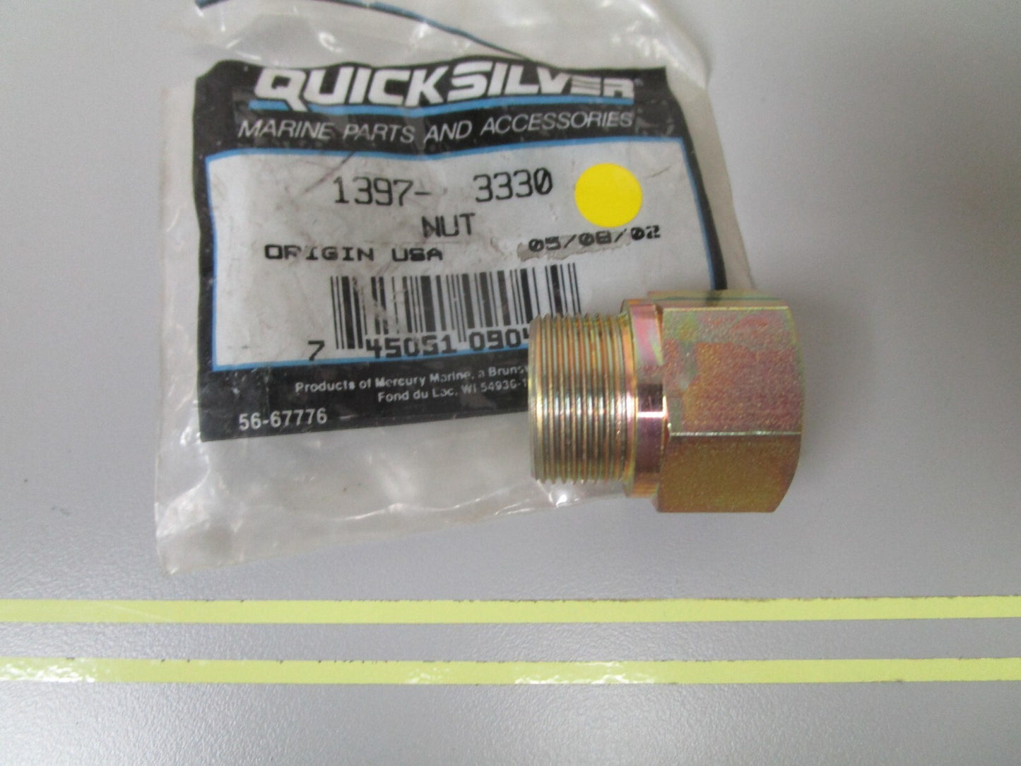 *NEW OEM* 0810 Mercury Quicksilver Nut 1397-3330