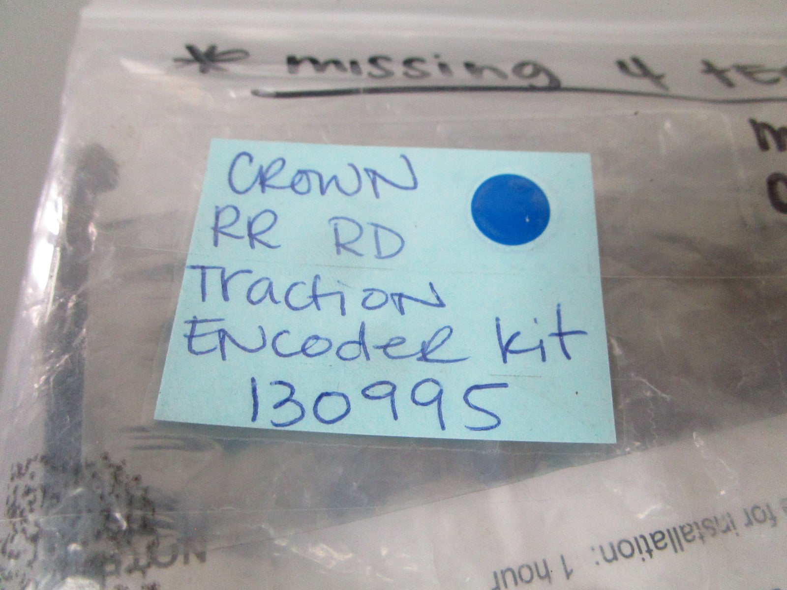 *NEW OEM* 0720 Crown RR RD Traction Encoder Kit 130995
