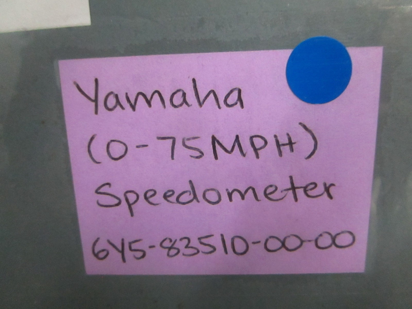 *NEW OEM* 0820 Yamaha (0-75MPH) Speedometer 6Y5-83510-00-00