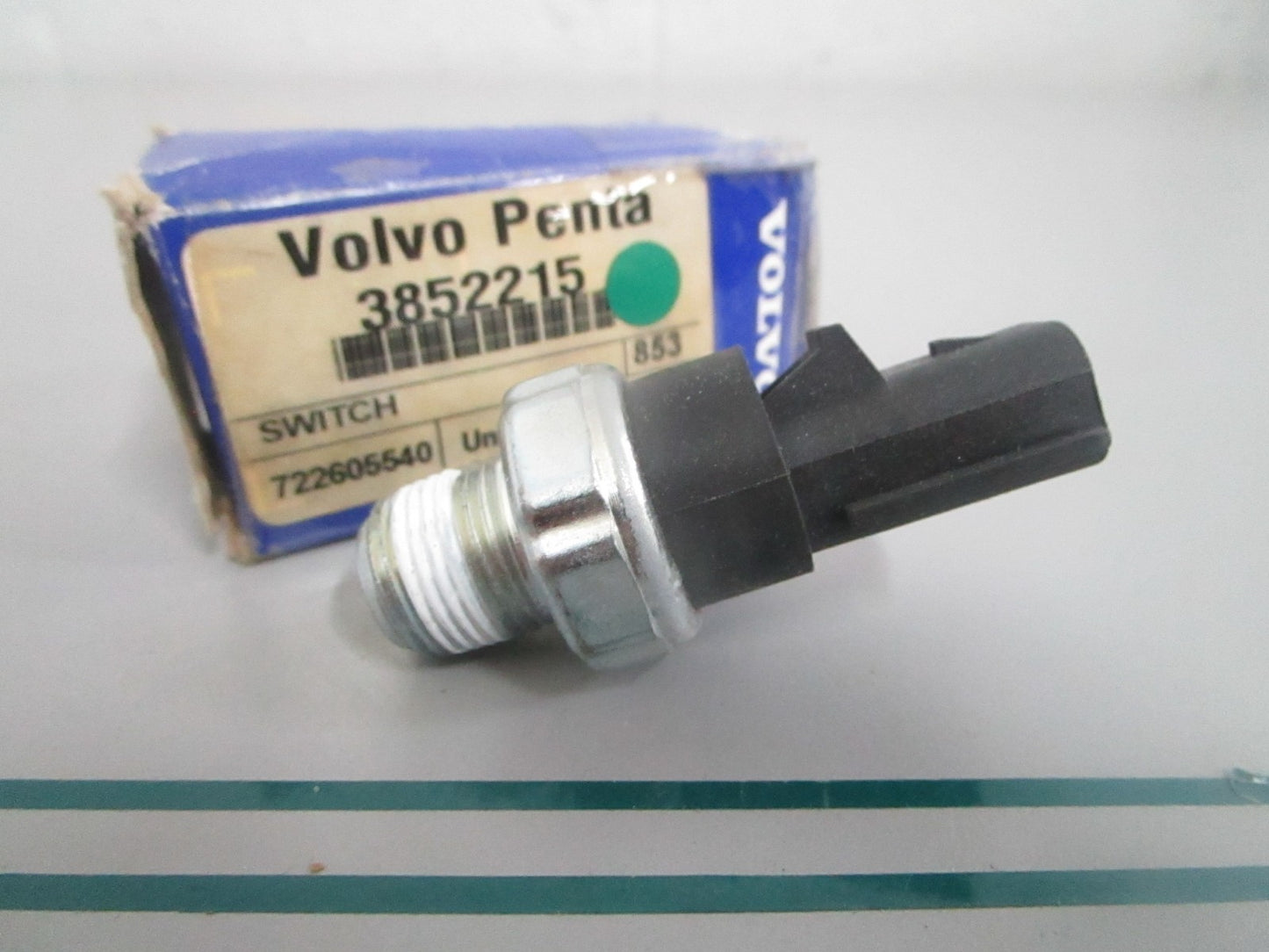 Volvo Penta 3852215 Oil Pressure Switch 3.0L 4.3L 5.0L 5.7L 8.1L NEW OEM 0820
