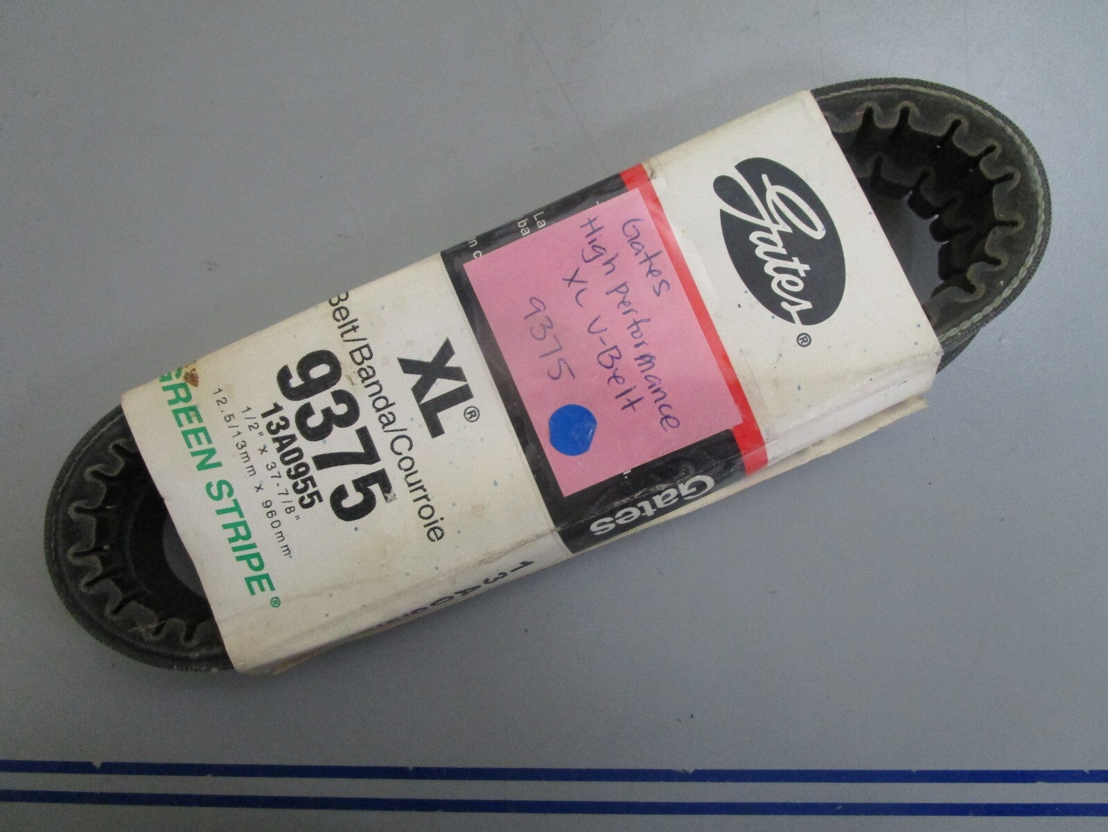 *NEW* 0720 Gates High Performance XL V-Belt 9375