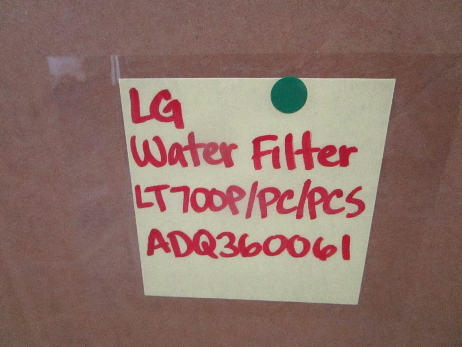 LG NEW OEM LT700P ADQ36006101 Refrigerator Water Filter Lot of 3 NOS 0820