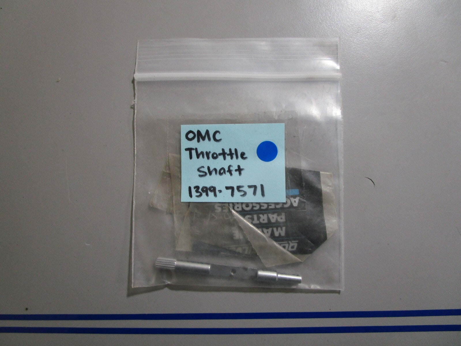 *NEW OEM* 0770 OMC Johnson Evinrude Throttle Shaft 1399-7571