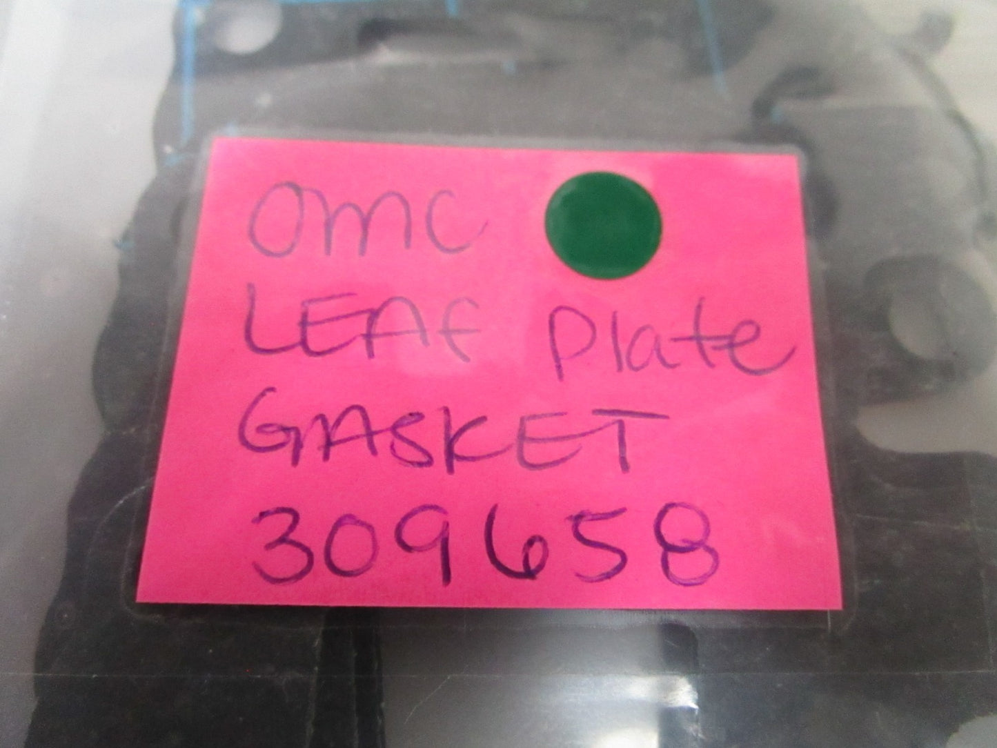 NEW OEM (LOT OF 5) 309658 0309658 OMC Johnson Evinrude Leaf Plate Gasket 0810