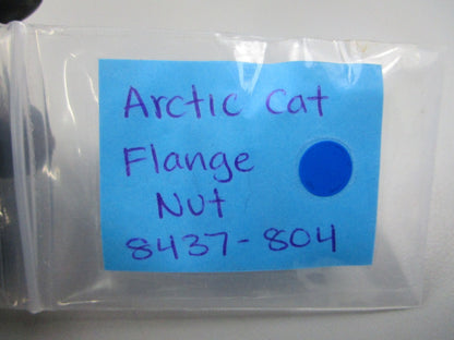 NEW OEM (LOT OF 2) 8437-804 Arctic Cat Flange Nut 0810