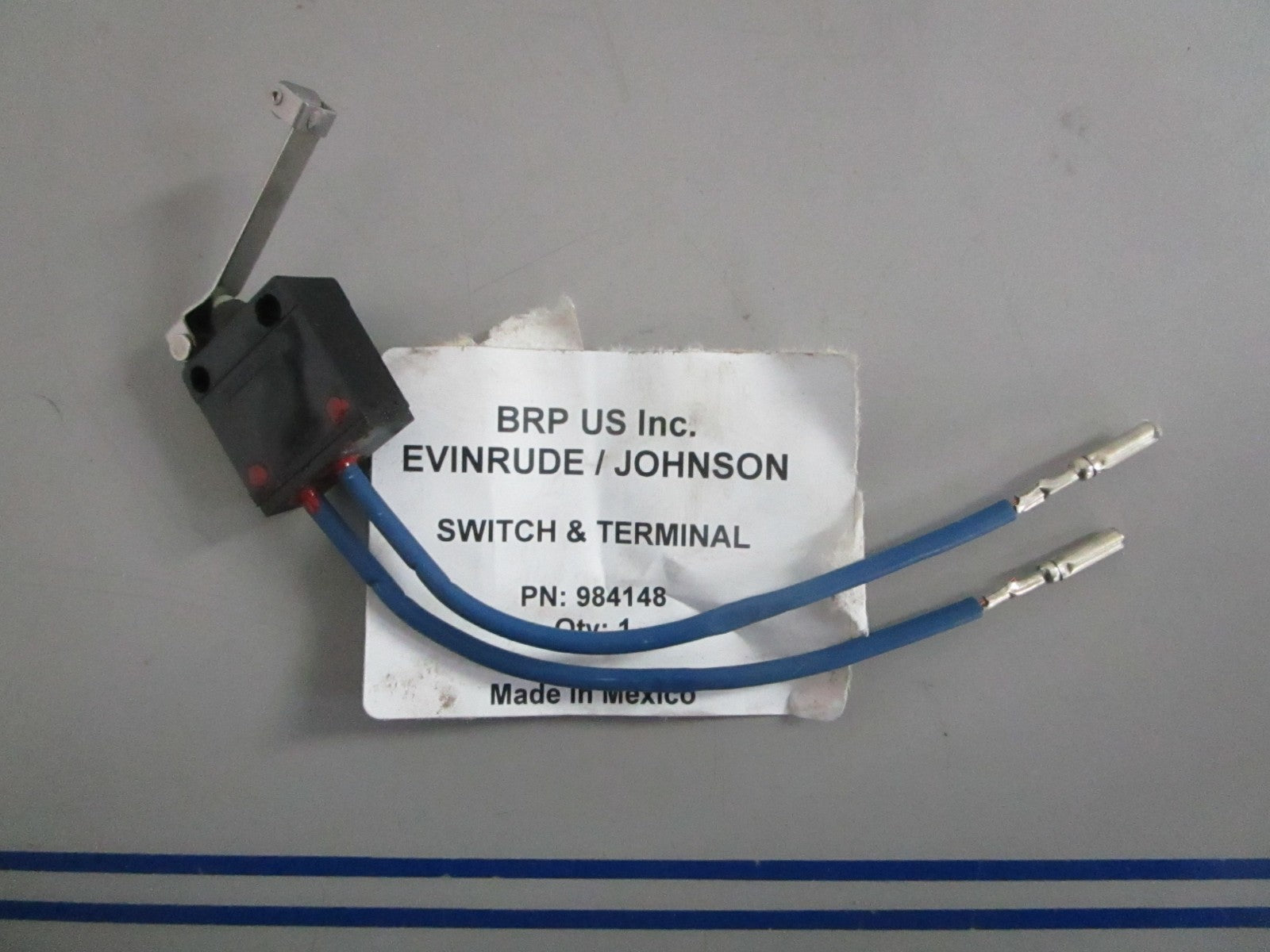 NEW OEM 984148 0984148 OMC Johnson Evinrude Switch & Terminal 0820