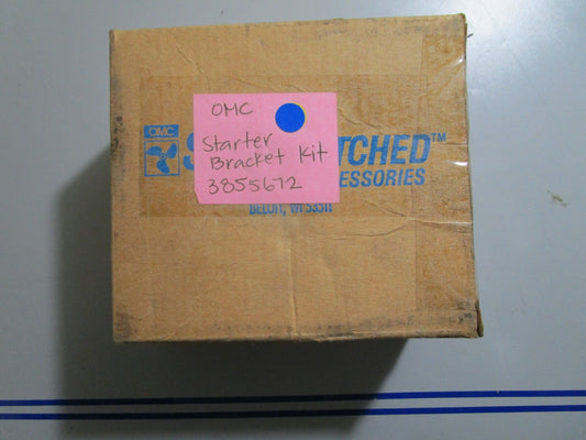 *NEW OEM* 0810 OMC Johnson Evinrude Starter Bracket Kit 3855672