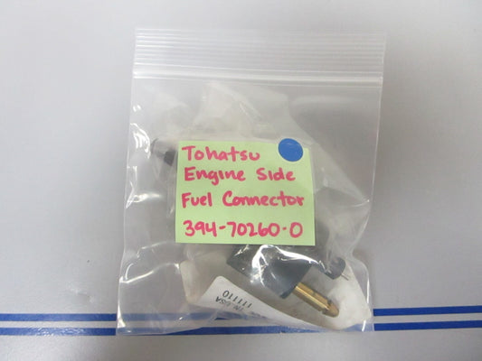 *NEW OEM* 0810 Tohatsu Engine Side Fuel Connector 394-70260-0 394702600