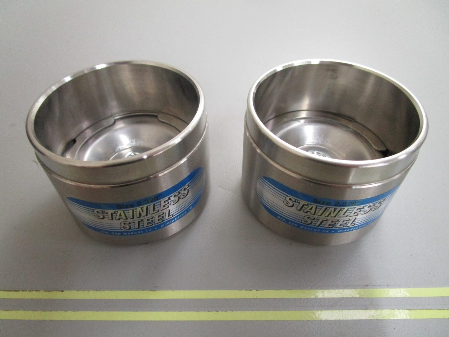 *NEW* 0820 Stainless Steel Bearing Protector Set Size: 2.328