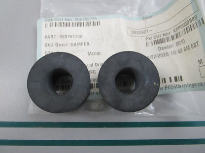 NEW OEM (LOT OF 2) 92075-1736 Kawasaki Damper 0810