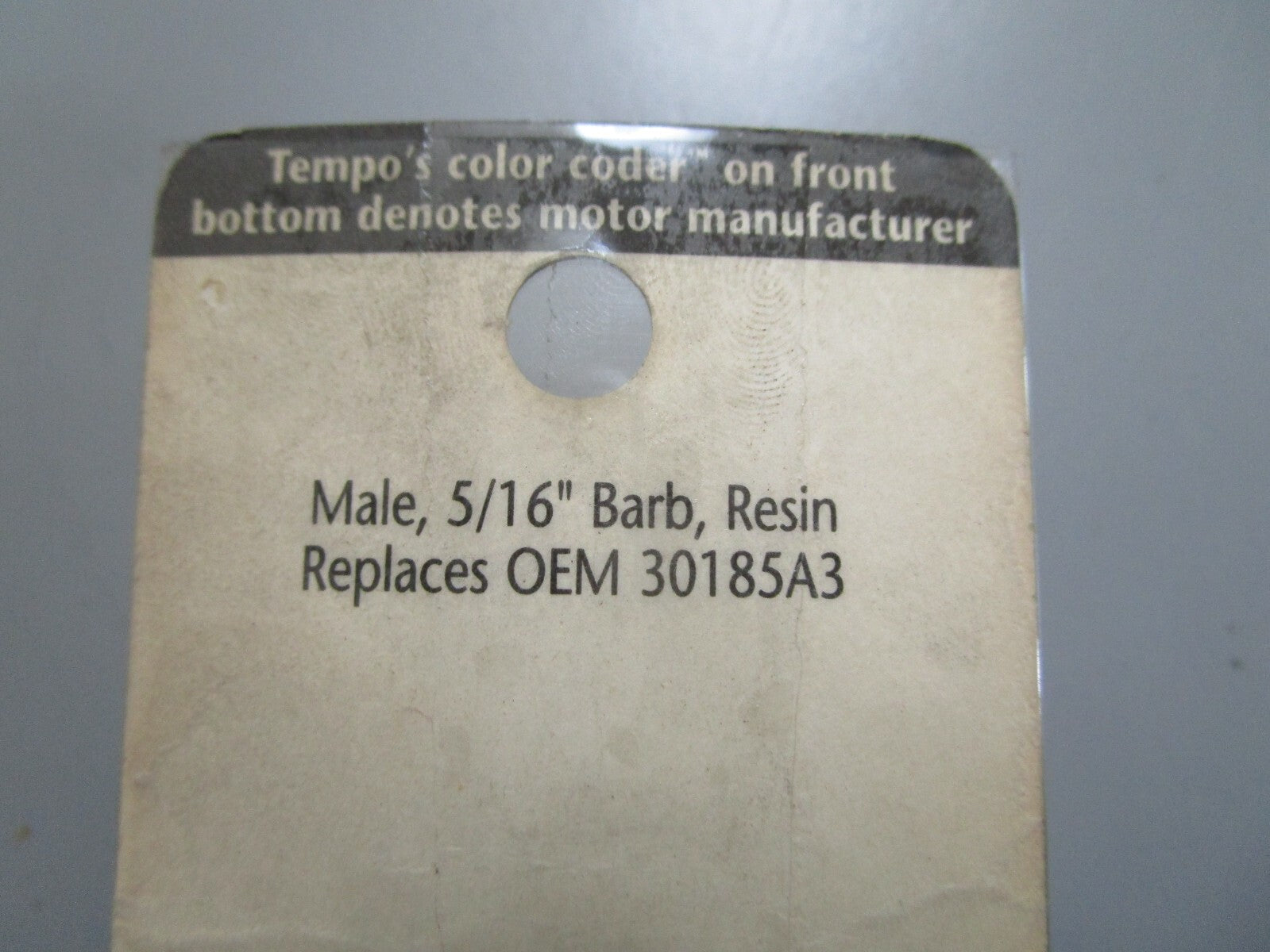 *NEW* 0820 Tempo Fuel Line Connector 240020 473MMC Replaces: 30185A3