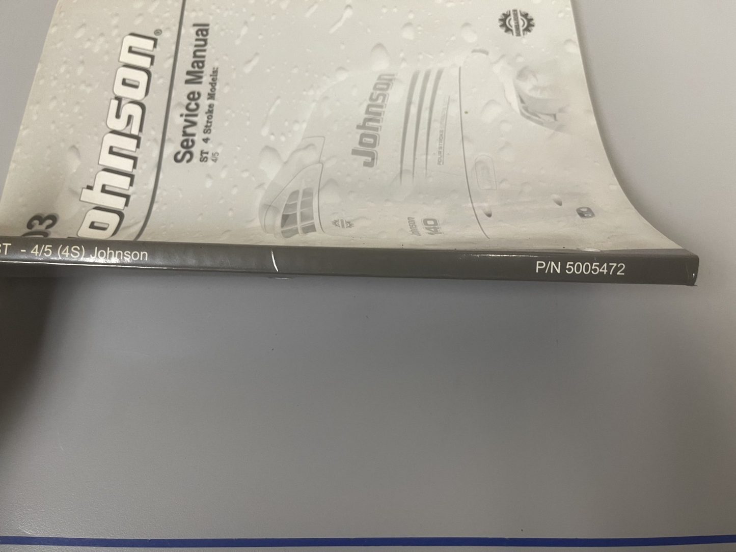*NEW OEM* 0670 Johnson Evinrude Four Stroke 4-5 HP Service Manual 5005472