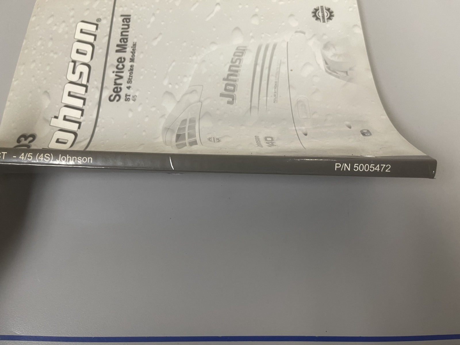 *NEW OEM* 0670 Johnson Evinrude Four Stroke 4-5 HP Service Manual 5005472