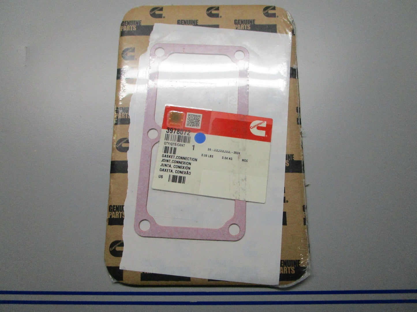 *NEW OEM* 0810 Cummins Connection Gasket 3978072