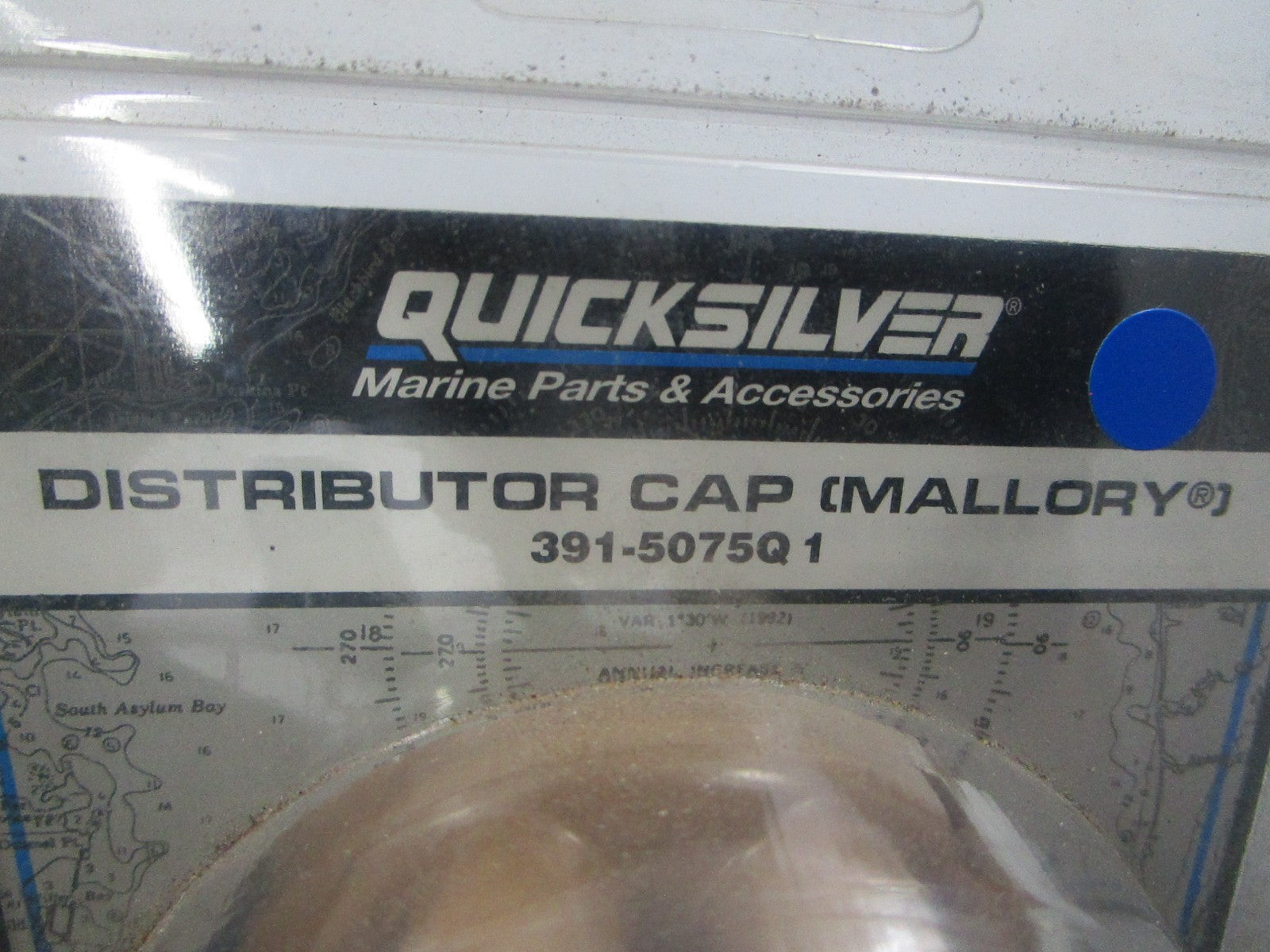 NEW OEM 391-5075Q1 Mercury Quicksilver Distributor Cap 0810