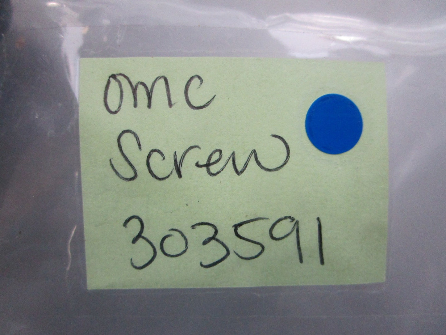 NEW OEM (LOT OF 3) 303591 0303591 OMC Johnson Evinrude Screw 0810