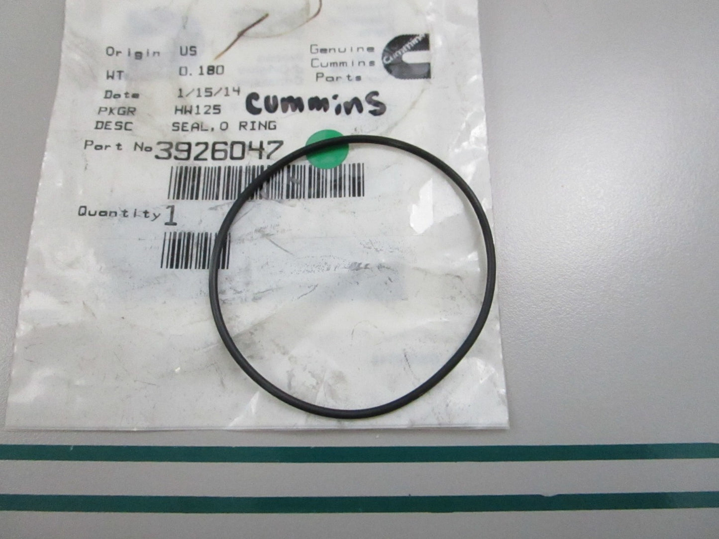NEW OEM 3926047 Cummins O-Ring Seal 0810