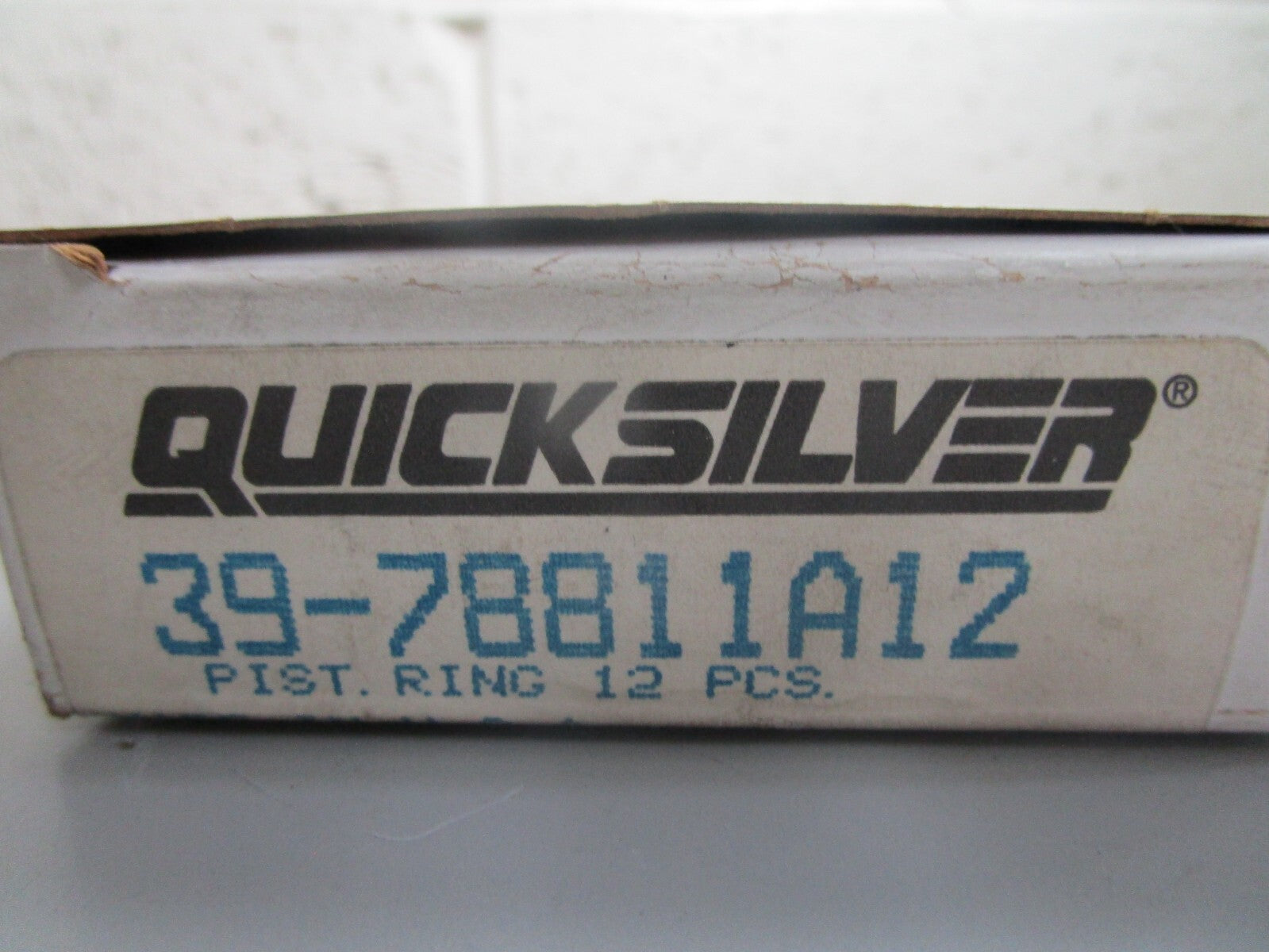 *NEW OEM* 0810 Mercury Quicksilver 12 Piston Ring Set 39-78811A12