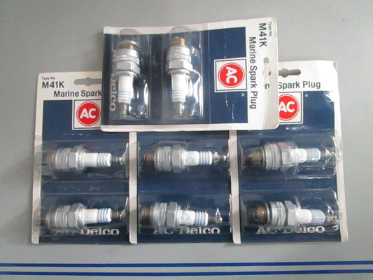 NEW OEM (LOT OF 8) AC Delco M41K Spark Plug 0820