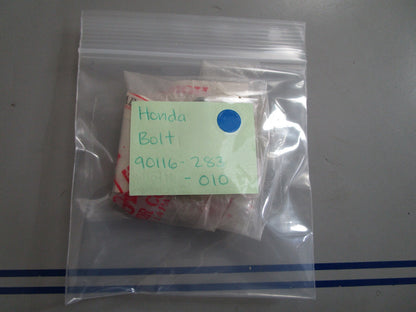 *NEW OEM* 0810 Honda Bolt 90116-283-010