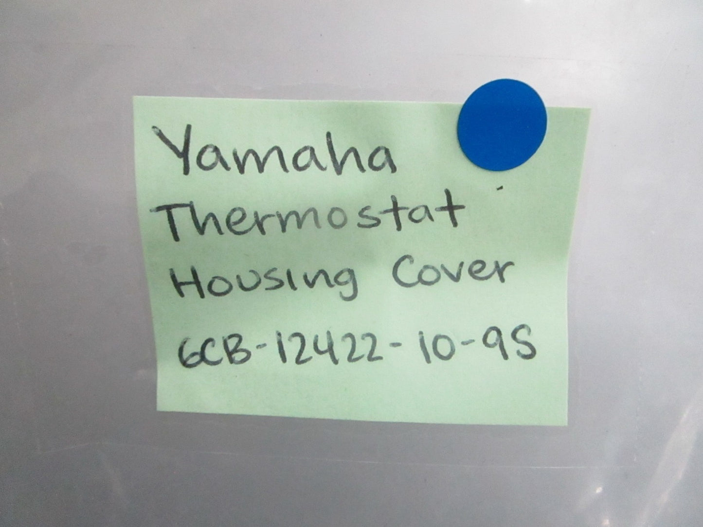 *NEW OEM* 0820 Yamaha Thermostat Housing Cover 6CB-12422-10-9S