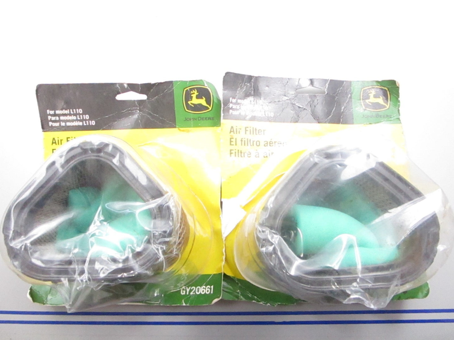 *NEW OEM* (LOT OF 2) 0810 John Deere Air Filter GY20661