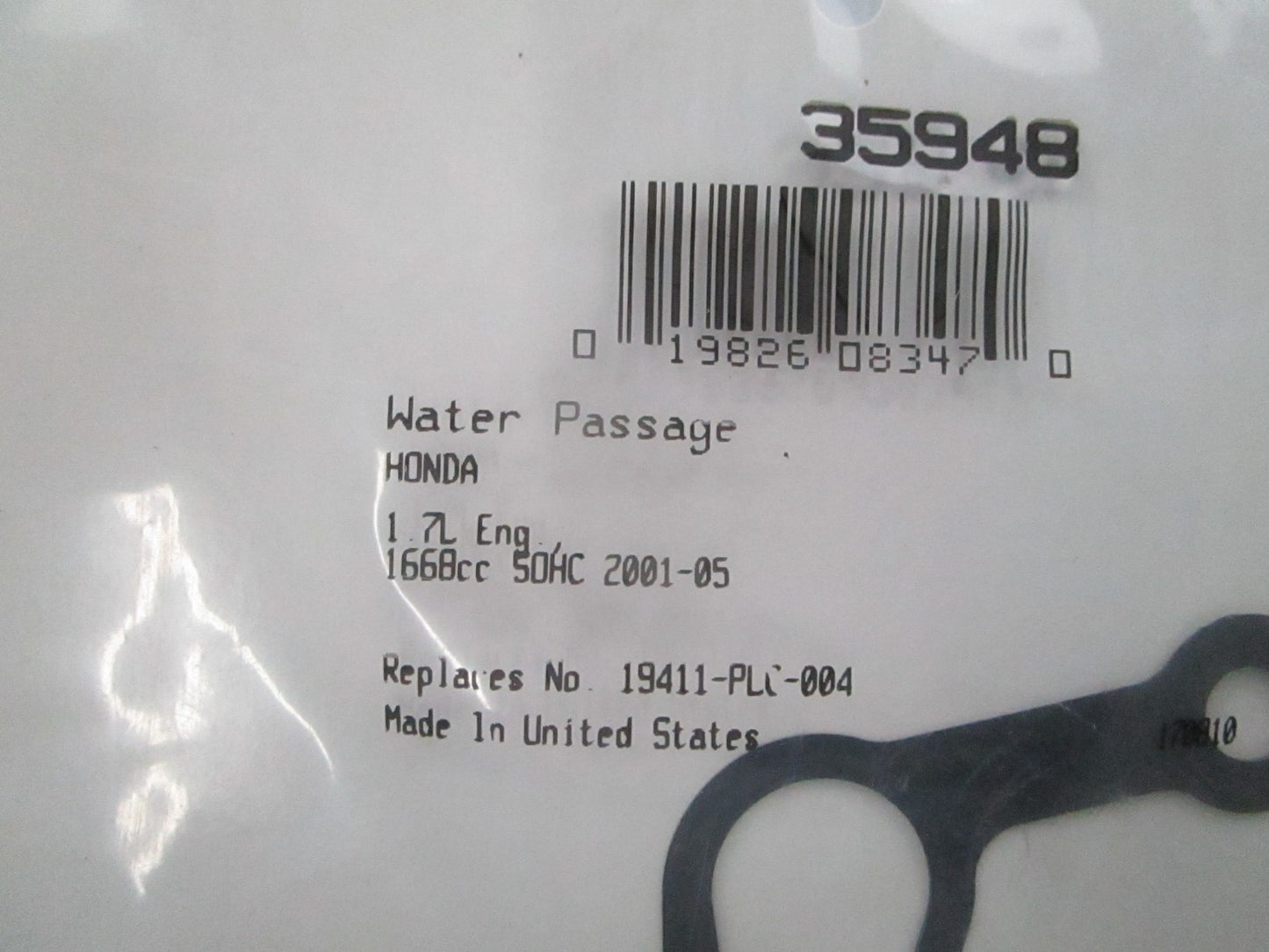 *NEW* 0810 Fel-Pro Water Outlet Gasket 35948