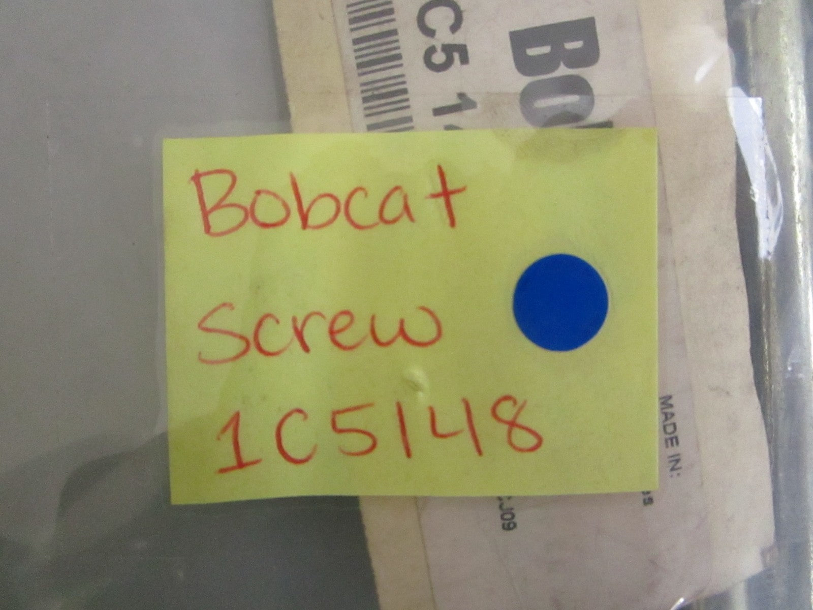 *NEW OEM* 0820 Bobcat Screw 1C5148