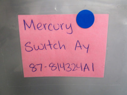 *NEW OEM* 0820 Mercury Quicksilver Switch Ay 87-814324A1