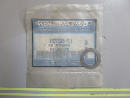 *NEW OEM* (LOT OF 2) 0810 Mercury Quicksilver Washer 12-92721